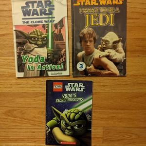Lot of 3 Star Wars early chapter books LEGO Star Wars